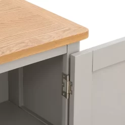 Norbury Petite Cabinet - Grey -Furniture Sale Store 12940855 1704873337474091