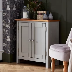 Norbury Petite Cabinet - Grey -Furniture Sale Store 12940855 7554889183429637