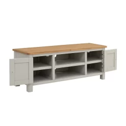 Norbury Wide TV Stand - Grey -Furniture Sale Store 12940856 1484873338403434