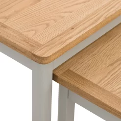 Norbury Nest Of 2 Tables - Grey -Furniture Sale Store 12940857 8984873337424537