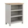 Norbury Low Bookcase - Grey
