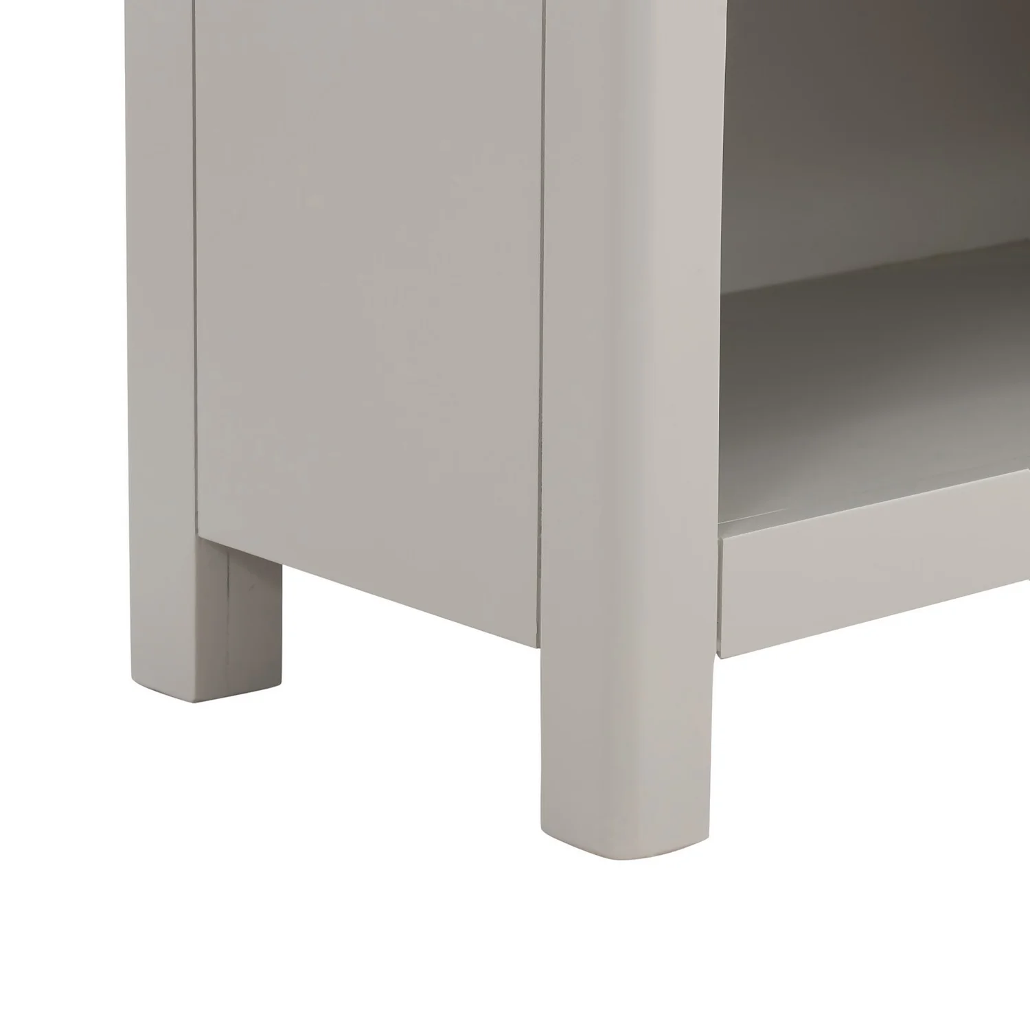 Norbury Low Bookcase - Grey 8 Norbury Low Bookcase - Grey - Image 8