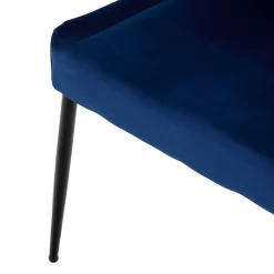Ava Velvet Dining Chair - Set Of 2 - Navy -Furniture Sale Store 13125758 1034978604735010