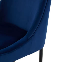 Ava Velvet Dining Chair - Set Of 2 - Navy -Furniture Sale Store 13125758 1194978604708001