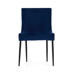 Ava Velvet Dining Chair - Set Of 2 - Navy -Furniture Sale Store 13125758 4784933241833932