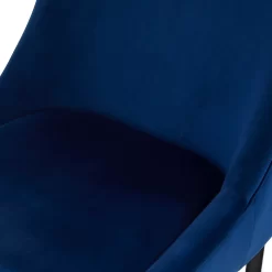 Ava Velvet Dining Chair - Set Of 2 - Navy -Furniture Sale Store 13125758 7984978604674419