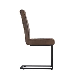 Ayden Cantilever Dining Chair - Set Of 2 - Tan -Furniture Sale Store 13125759 9024933241887095