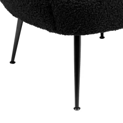 Tori Boucle Tub Chair - Black -Furniture Sale Store 13130400 1734919264983581
