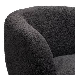 Tori Boucle Tub Chair - Black -Furniture Sale Store 13130400 2104919264948529