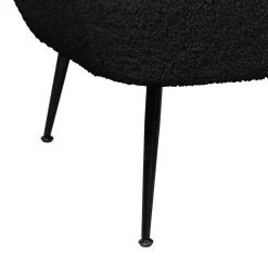 Tori Boucle Tub Sofa - Black -Furniture Sale Store 13168214 1894971603993543