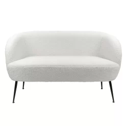 Tori Boucle Tub Sofa - White -Furniture Sale Store 13168215 1574919264451171