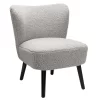 Sean Boucle Occasional Chair - Grey