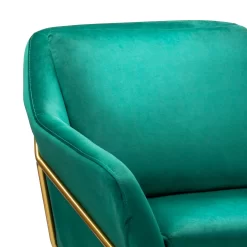 Evelyn Metal Frame Chair - Emerald -Furniture Sale Store 13222772 6214932955638897