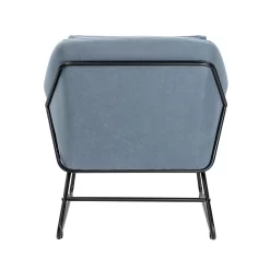 Evelyn Metal Frame Chair - Denim Blue -Furniture Sale Store 13222781 2094940701639545