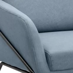 Evelyn Metal Frame Chair - Denim Blue -Furniture Sale Store 13222781 3214940701777620