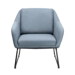 Evelyn Metal Frame Chair - Denim Blue -Furniture Sale Store 13222781 5444940701581669