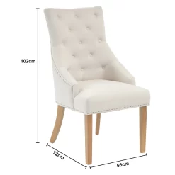 Annabelle Dining Chairs - Set Of 2 - Natural -Furniture Sale Store 13223759 7874926483748242