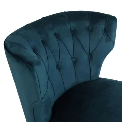 Sadie Velvet Accent Chair - Aegean Blue -Furniture Sale Store 13223769 1294958840720553
