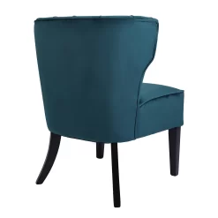 Sadie Velvet Accent Chair - Aegean Blue -Furniture Sale Store 13223769 1514958840668956