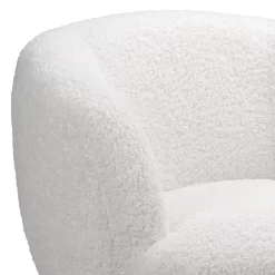 Tori Boucle Tub Chair - White -Furniture Sale Store 13224150 2234919264570028