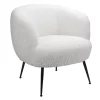 Tori Boucle Tub Chair - White