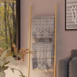 Bamboo Storage Ladder -Furniture Sale Store 13231130 1204930158538104