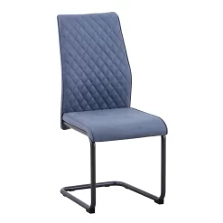 Skelby Cantilever Dining Chairs - Set Of 2 - Denim Blue -Furniture Sale Store 13244356 7644947968013900