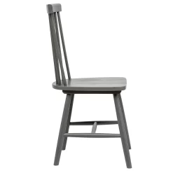 The Spindle Chair - Set Of 2 - Charcoal -Furniture Sale Store 13460767 1254940701739700