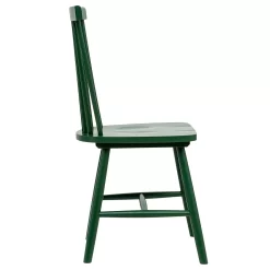 The Spindle Chair - Set Of 2 - Forest Green -Furniture Sale Store 13460768 4524940701612254