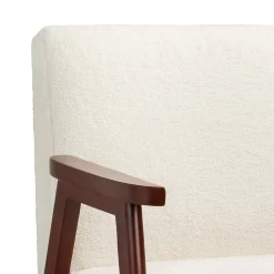 Alex Mid Century Boucle Armchair - Cream -Furniture Sale Store 13514415 1114964543331504