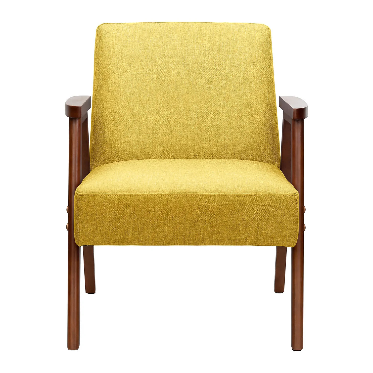 Alex Mid Century Armchair - Ochre 3 Alex Mid Century Armchair - Ochre - Image 3