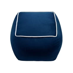 Pippa Square Pouffe - Blue 8 Pippa Square Pouffe - Blue -Furniture Sale Store 13514423 2324997230008537