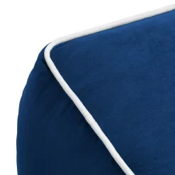 Pippa Square Pouffe - Blue 10 Pippa Square Pouffe - Blue -Furniture Sale Store 13514423 6424997230071858