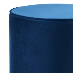 Pippa Round Pouffe - Blue 13 Pippa Round Pouffe - Blue -Furniture Sale Store 13514425 1504964604362133