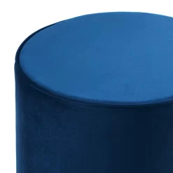 Pippa Round Pouffe - Blue 10 Pippa Round Pouffe - Blue -Furniture Sale Store 13514425 8104964604227403