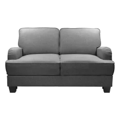 Dora 2 Seater Sofa In A Box - Charcoal -Furniture Sale Store 13514428 6664963838353443