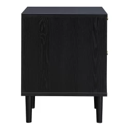 Kubu Rattan 2 Drawer Side Table - Black -Furniture Sale Store 13633731 1074974471770637