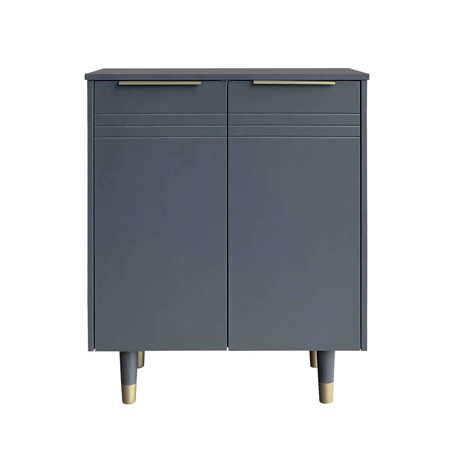 Lewis Compact Hallway Cabinet - Grey 4 Lewis Compact Hallway Cabinet - Grey - Image 4