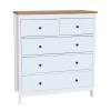 Ren 5 Drawer Chest - White