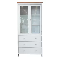 Ren Tall Storage Cabinet - White -Furniture Sale Store 13633740 9754975449707727