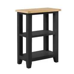 Ashstead Tall Side Table - Charcoal