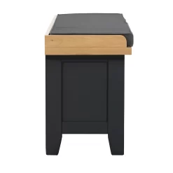 Ashstead Storage Bench - Oak & Charcoal -Furniture Sale Store 13642204 1214953455738991