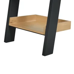 Ashstead Ladder Shelf - Oak & Charcoal -Furniture Sale Store 13642205 1404953455398728