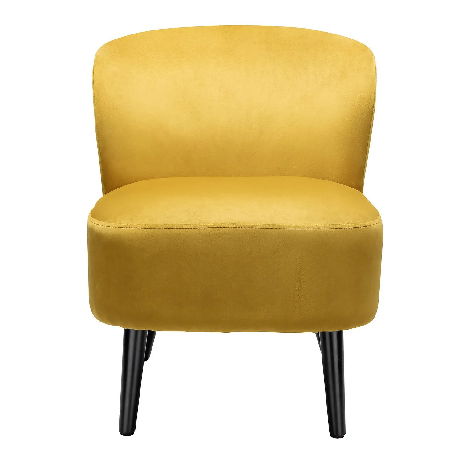 Amy Occasional Chair - Mustard 2 Amy Occasional Chair - Mustard - Image 2