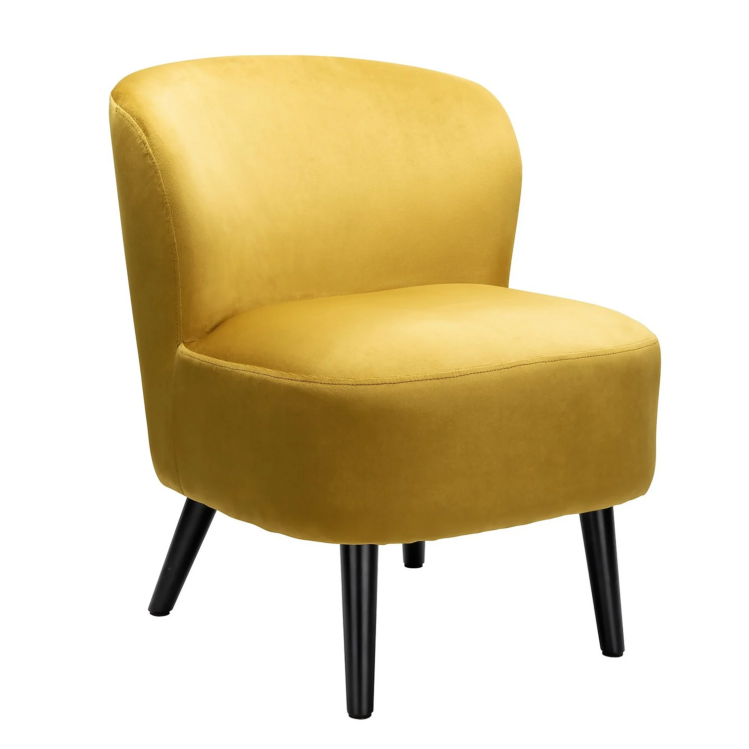 Amy Occasional Chair - Mustard 1 Amy Occasional Chair - Mustard