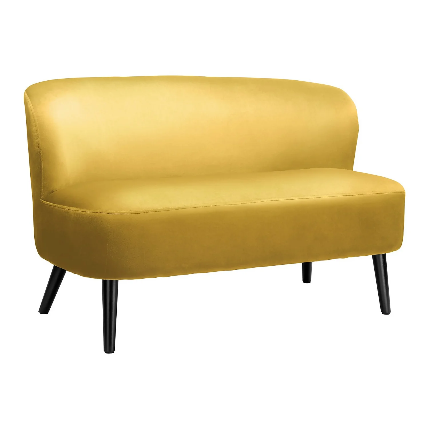 Amy Cocktail Sofa - Mustard 1 Amy Cocktail Sofa - Mustard