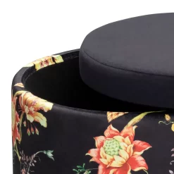 Issy Curiosity Pattern Footstool -Furniture Sale Store 13644164 1654975247635179