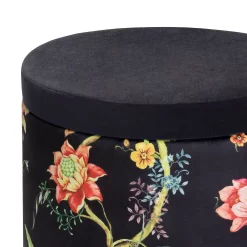 Issy Curiosity Pattern Footstool -Furniture Sale Store 13644164 3154975247699934