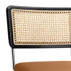 Rory Rattan Back Dining Chair - Set Of 2 - Tan -Furniture Sale Store 13644184 1305007602975547