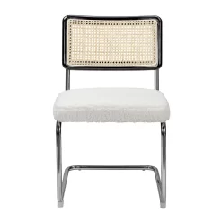 Rory Rattan Back Dining Chair - Set Of 2 - Cream -Furniture Sale Store 13644185 1374997056735833